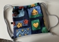 Preview: Rucksack Turnbeutel für Kinder (Kordel grau)